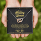 To Mom You With Me Inseparable Necklace-Express Your Love Gifts