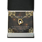 To Mother-in-Law A Wonderful Mother-in-Law Forever Necklace w Message Card-Express Your Love Gifts