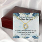 To Mother-in-Law Different Mother-in-Law Forever Necklace w Message Card-Express Your Love Gifts