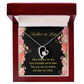 To Mother-in-Law How Fortunate Forever Necklace w Message Card-Express Your Love Gifts