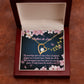 To Mother-in-Law Marriage Second Mom Forever Necklace w Message Card-Express Your Love Gifts