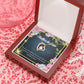 To Mother-in-Law Mother in Love Forever Necklace w Message Card-Express Your Love Gifts