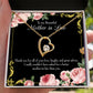 To Mother-in-Law No Other Better Mother-in-Law Forever Necklace w Message Card-Express Your Love Gifts