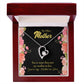 To Mother-in-Law Not Just Mother-in-Law Forever Necklace w Message Card-Express Your Love Gifts