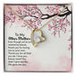 To Mother-in-Law Other Mother Forever Necklace w Message Card-Express Your Love Gifts