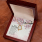 To Mother-in-Law Other Mother Forever Necklace w Message Card-Express Your Love Gifts