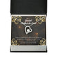To Mother-in-Law Someone Wonderful Forever Necklace w Message Card-Express Your Love Gifts