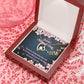 To Mother-in-Law Thanks Always Forever Necklace w Message Card-Express Your Love Gifts