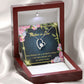 To Mother-in-Law Twice Blessed Forever Necklace w Message Card-Express Your Love Gifts