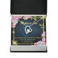 To Mother-in-Law Twice Blessed Forever Necklace w Message Card-Express Your Love Gifts