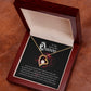 To My Beautiful Queen You Are My Best Friend Forever Necklace w Message Card-Express Your Love Gifts