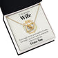 To My Beautiful Wife Every Single Day We Spend Together Inseparable Necklace-Express Your Love Gifts