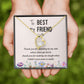 To My Best Friend Thank you Forever Necklace w Message Card-Express Your Love Gifts