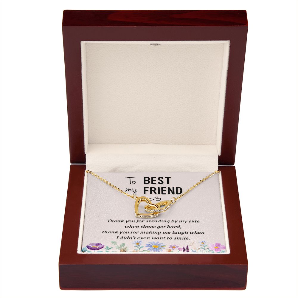 To My Best Friend Thank you Inseparable Necklace-Express Your Love Gifts