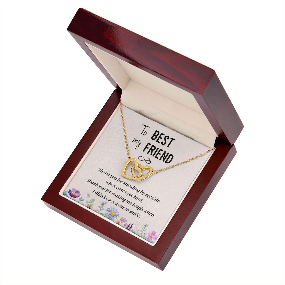 To My Best Friend Thank you Inseparable Necklace-Express Your Love Gifts