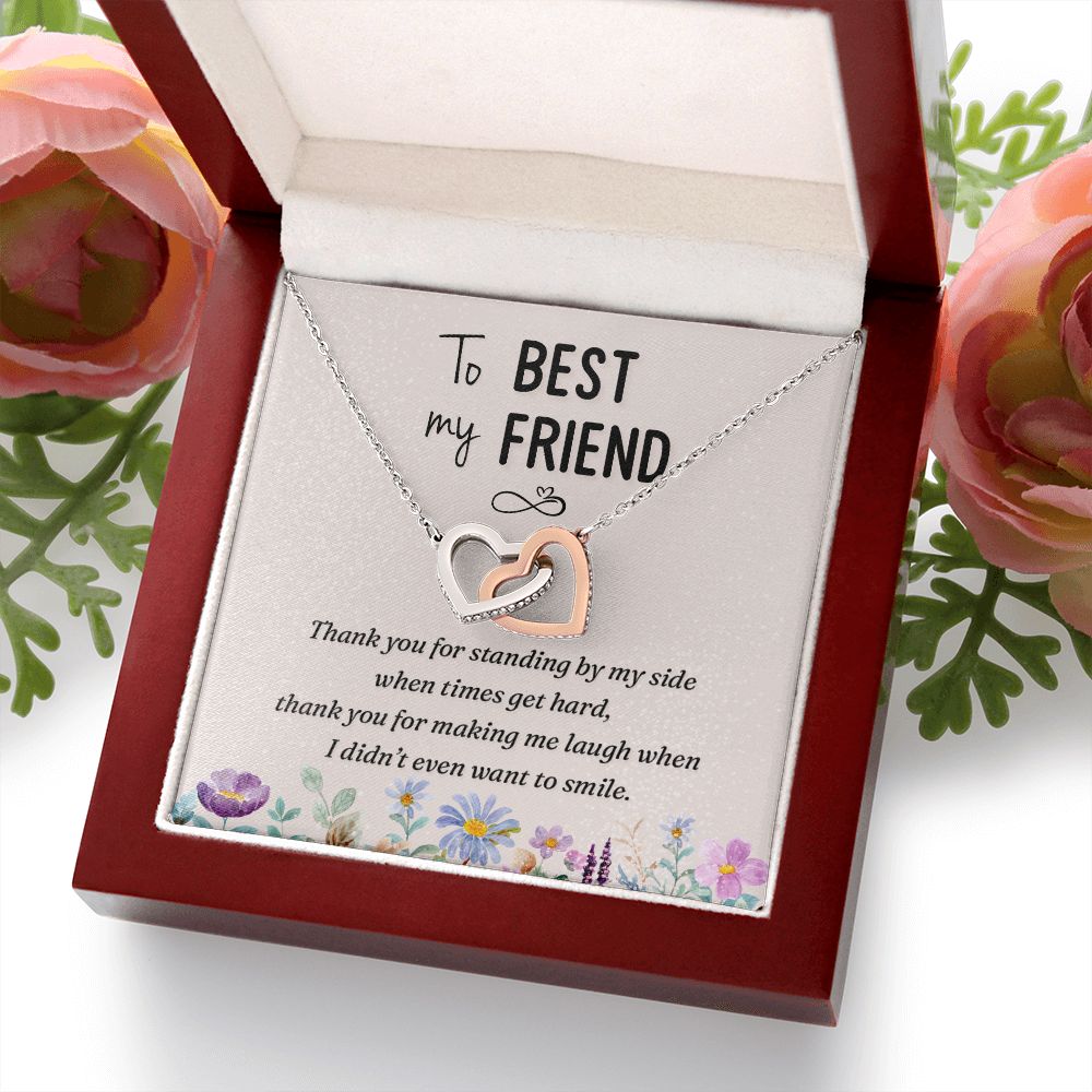 To My Best Friend Thank you Inseparable Necklace-Express Your Love Gifts