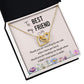 To My Best Friend Thank you Inseparable Necklace-Express Your Love Gifts