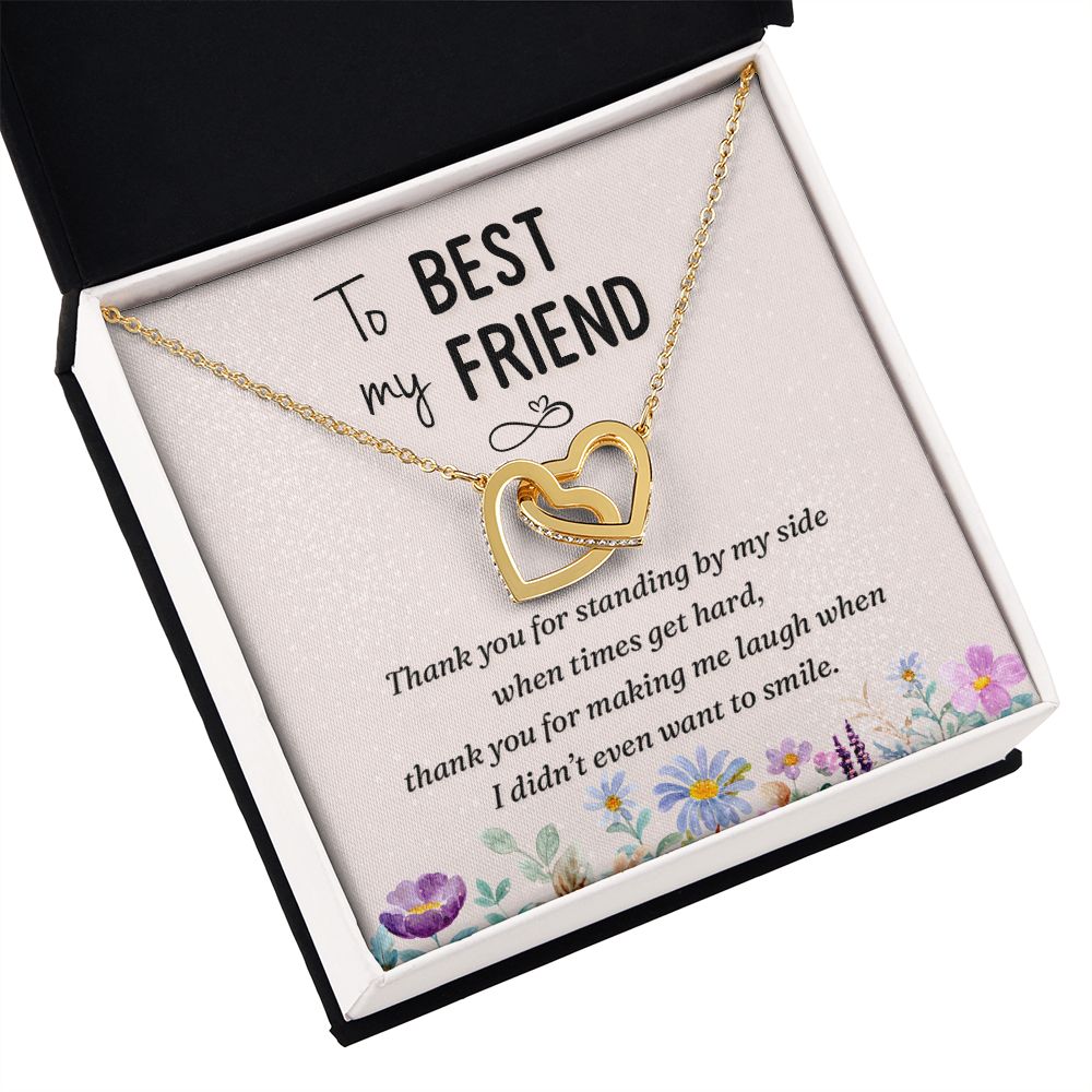 To My Best Friend Thank you Inseparable Necklace-Express Your Love Gifts