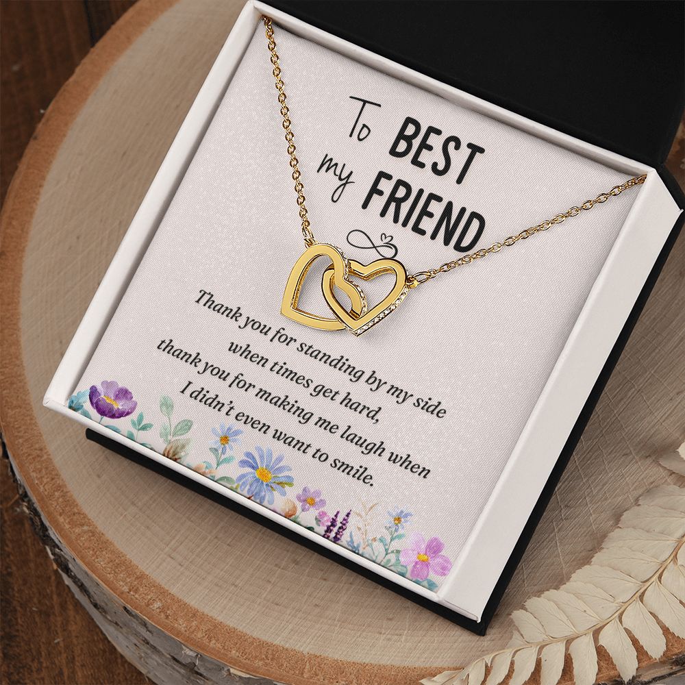 To My Best Friend Thank you Inseparable Necklace-Express Your Love Gifts