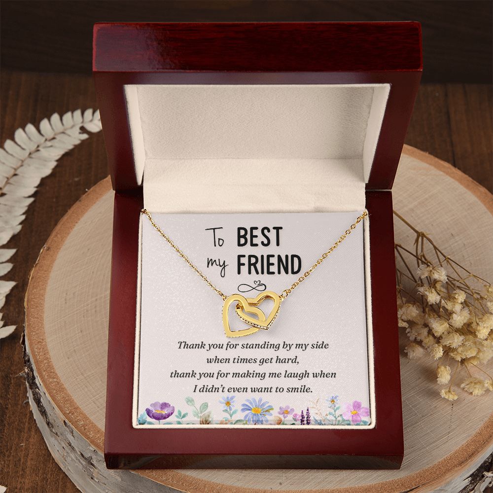 To My Best Friend Thank you Inseparable Necklace-Express Your Love Gifts