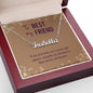 To My Best Friend True Friends are Never Far Custom Name Necklace-Express Your Love Gifts