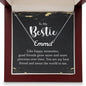 To My Bestie Like Happy Memories Custom Name Necklace-Express Your Love Gifts