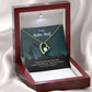 To My Better Half There Are Only Two Times Forever Necklace w Message Card-Express Your Love Gifts
