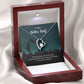 To My Better Half There Are Only Two Times Forever Necklace w Message Card-Express Your Love Gifts