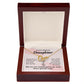 To My Bonus Daughter My World is a Brighter Place Inseparable Necklace-Express Your Love Gifts