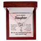 To My Bonus Daughter My World is a Brighter Place Inseparable Necklace-Express Your Love Gifts