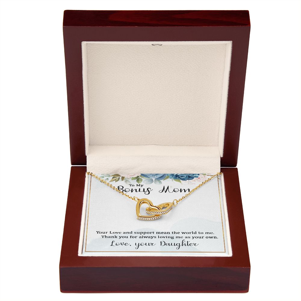 To My Bonus Mom Inseparable Necklace-Express Your Love Gifts