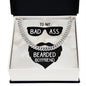 To My Boyfriend To My Badass Bearded Boyfriend Cuban Chain-Express Your Love Gifts