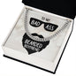 To My Boyfriend To My Badass Bearded Boyfriend Cuban Chain-Express Your Love Gifts