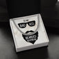 To My Boyfriend To My Badass Bearded Boyfriend Cuban Chain-Express Your Love Gifts