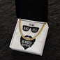 To My Boyfriend To My Badass Bearded Boyfriend Cuban Chain-Express Your Love Gifts