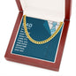 To My Dad You Only Know About Half of it Love Cuban Chain-Express Your Love Gifts