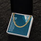 To My Dad You Only Know About Half of it Love Cuban Chain-Express Your Love Gifts
