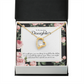 To My Daughter Ability to See Forever Necklace w Message Card-Express Your Love Gifts