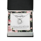 To My Daughter Ability to See Forever Necklace w Message Card-Express Your Love Gifts