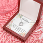 To My Daughter Ability to See Yourself Forever Necklace w Message Card-Express Your Love Gifts