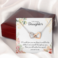 To My Daughter Ability to See Inseparable Necklace-Express Your Love Gifts