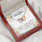 To My Daughter Ability to See Inseparable Necklace-Express Your Love Gifts
