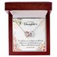 To My Daughter Ability to See Inseparable Necklace-Express Your Love Gifts
