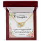 To My Daughter Ability to See Inseparable Necklace-Express Your Love Gifts