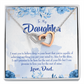 To My Daughter Aim for the Skies From Dad Inseparable Necklace-Express Your Love Gifts