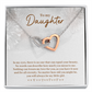 To My Daughter Always Be My Little Girl Inseparable Necklace-Express Your Love Gifts
