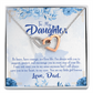 To My Daughter Always in Dad's Heart Inseparable Necklace-Express Your Love Gifts