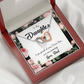 To My Daughter Amazing Daughter to Dad Inseparable Necklace-Express Your Love Gifts
