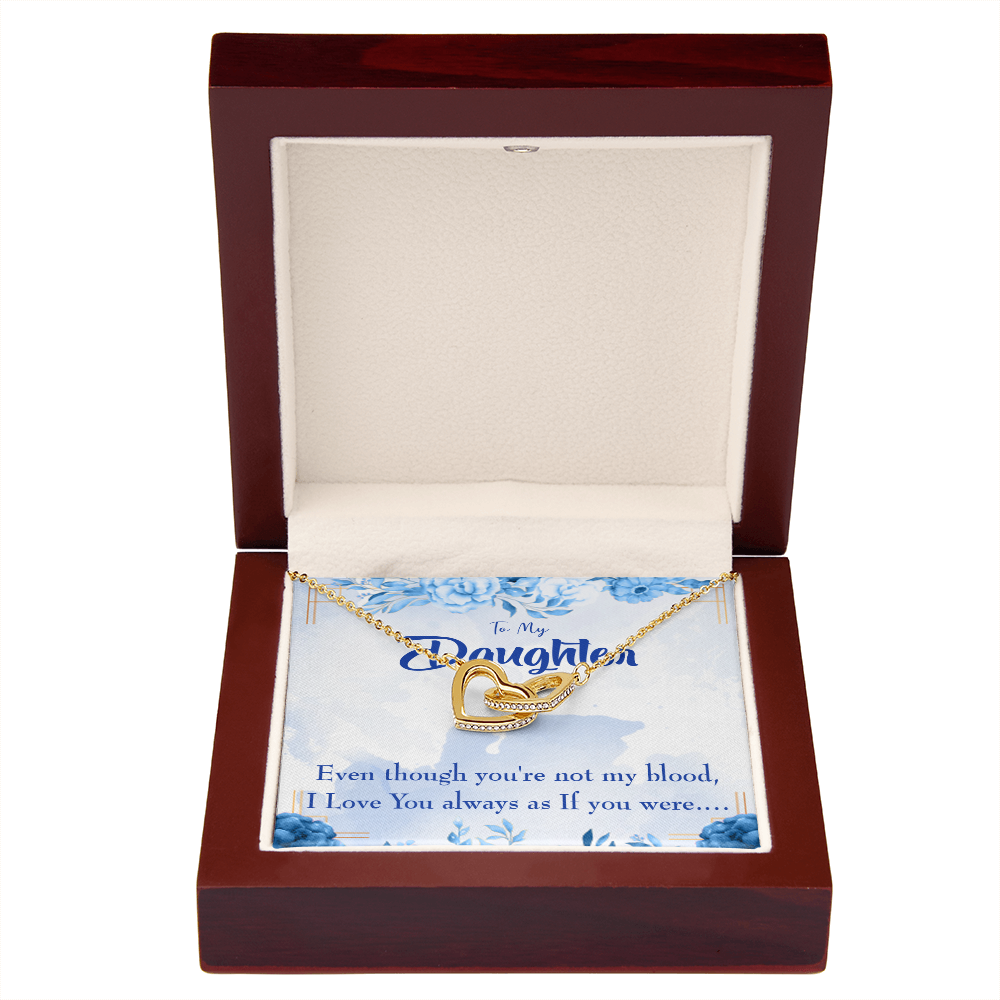 To My Daughter As If You Were My Daughter Inseparable Necklace-Express Your Love Gifts