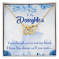 To My Daughter As If You Were My Daughter Inseparable Necklace-Express Your Love Gifts